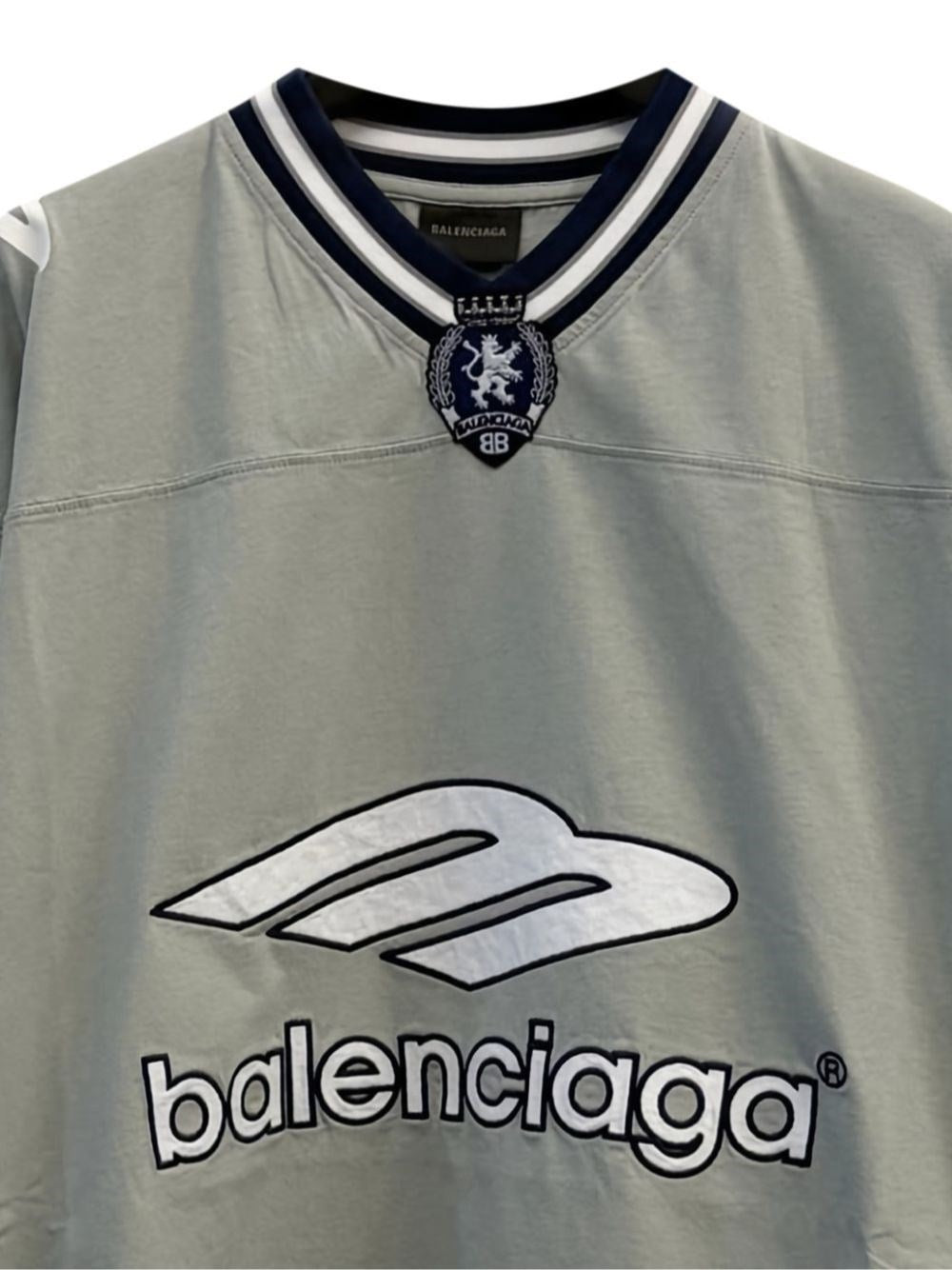 Balenciaga Men 3B Football T-Shirt