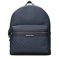 Blue Fabric Logo Backpack