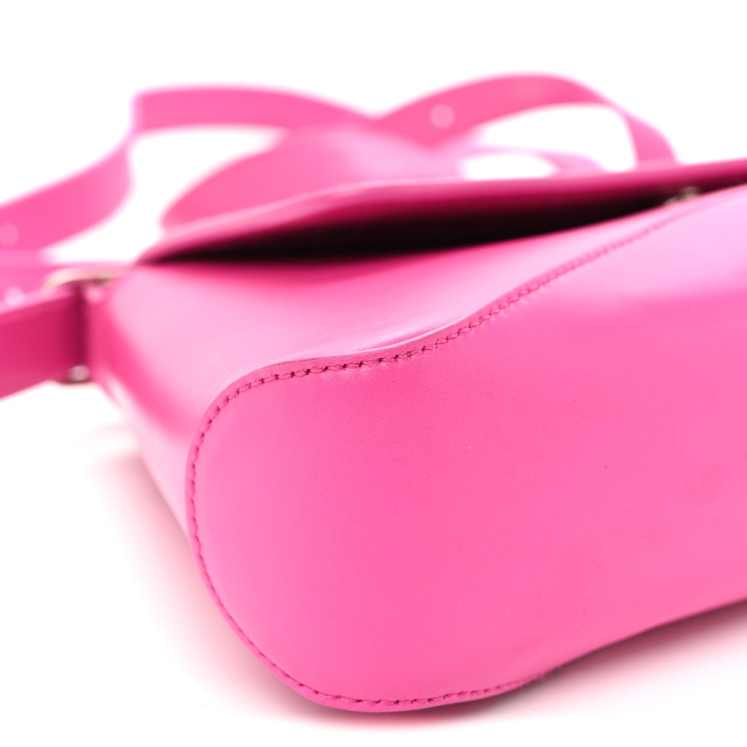 Box Calfskin Medium XX Flap Bag Lipstick Pink