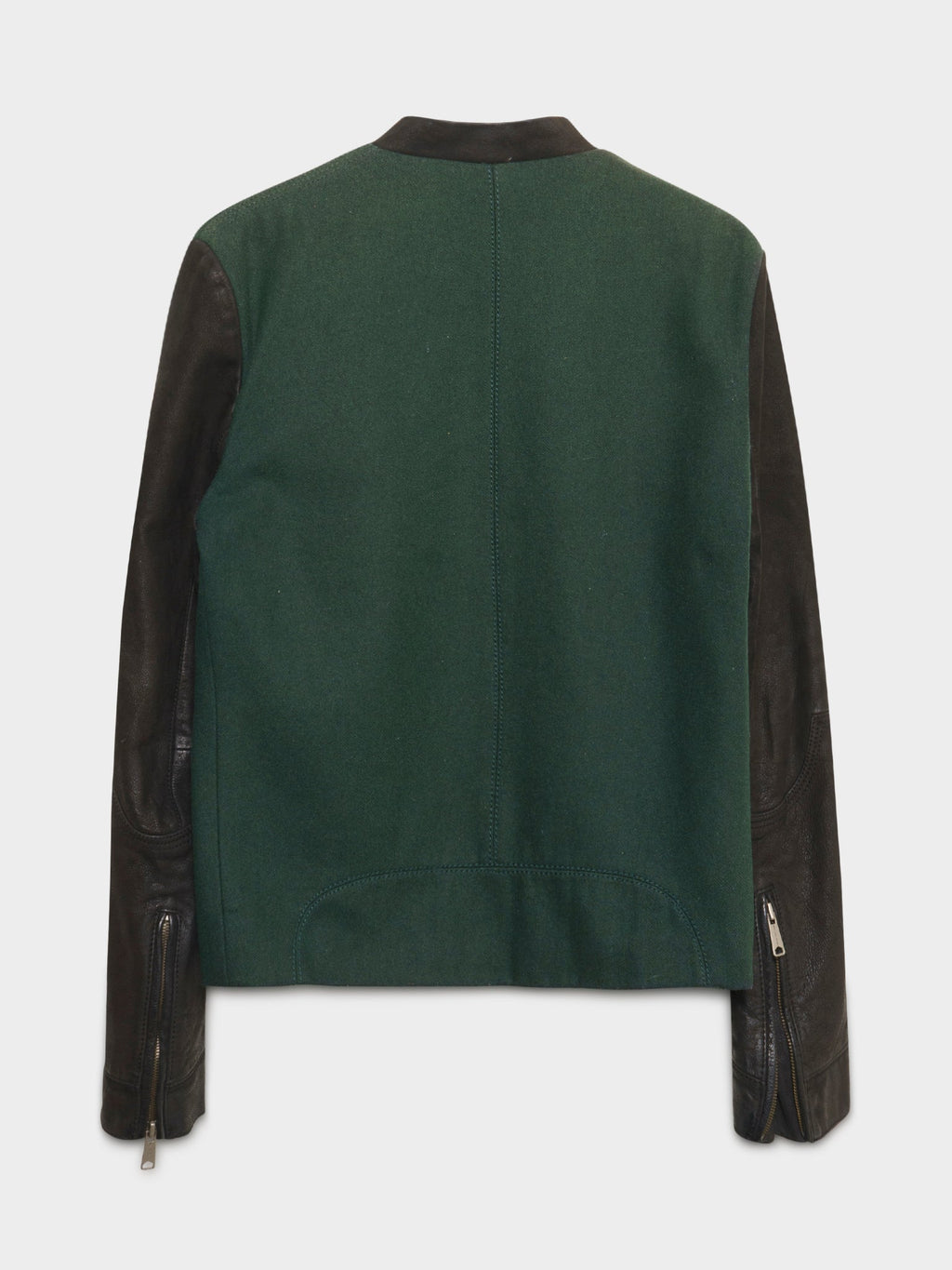 Blistered Leather Varsity women Jacket