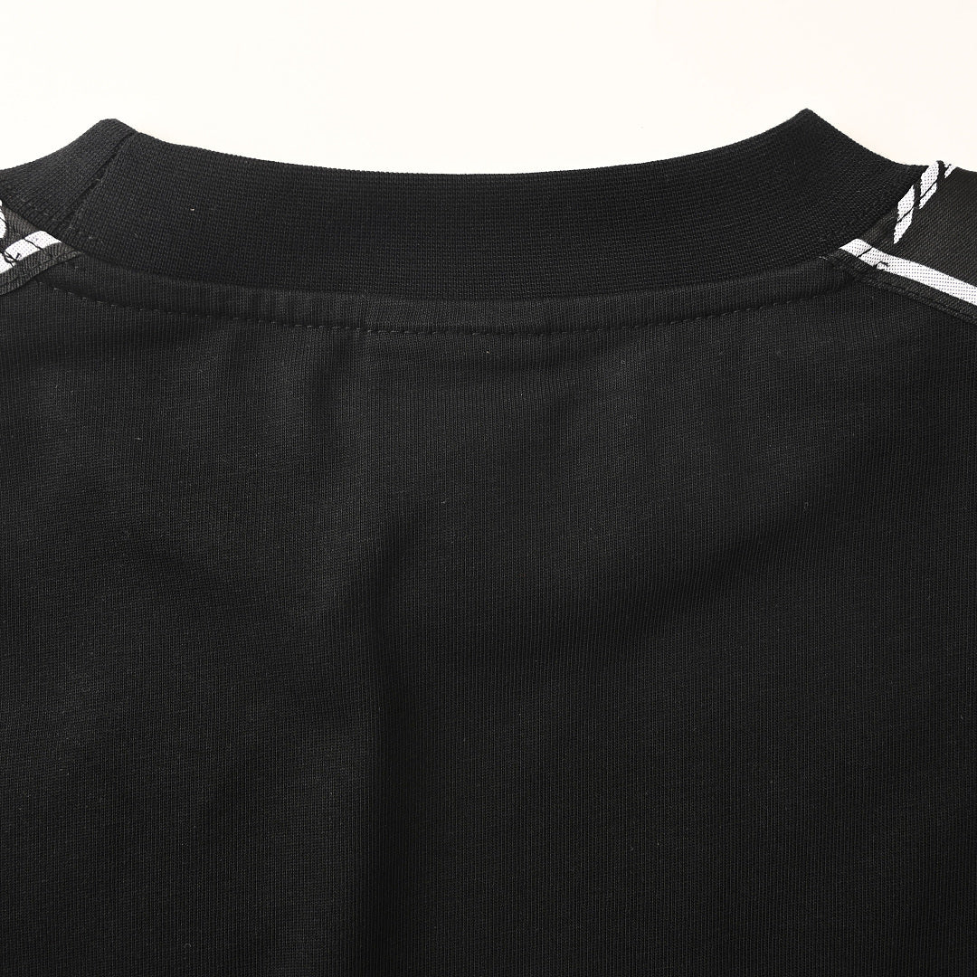 BALENCIAGA 3B Logo-Tape Short-Sleeve T-Shirt