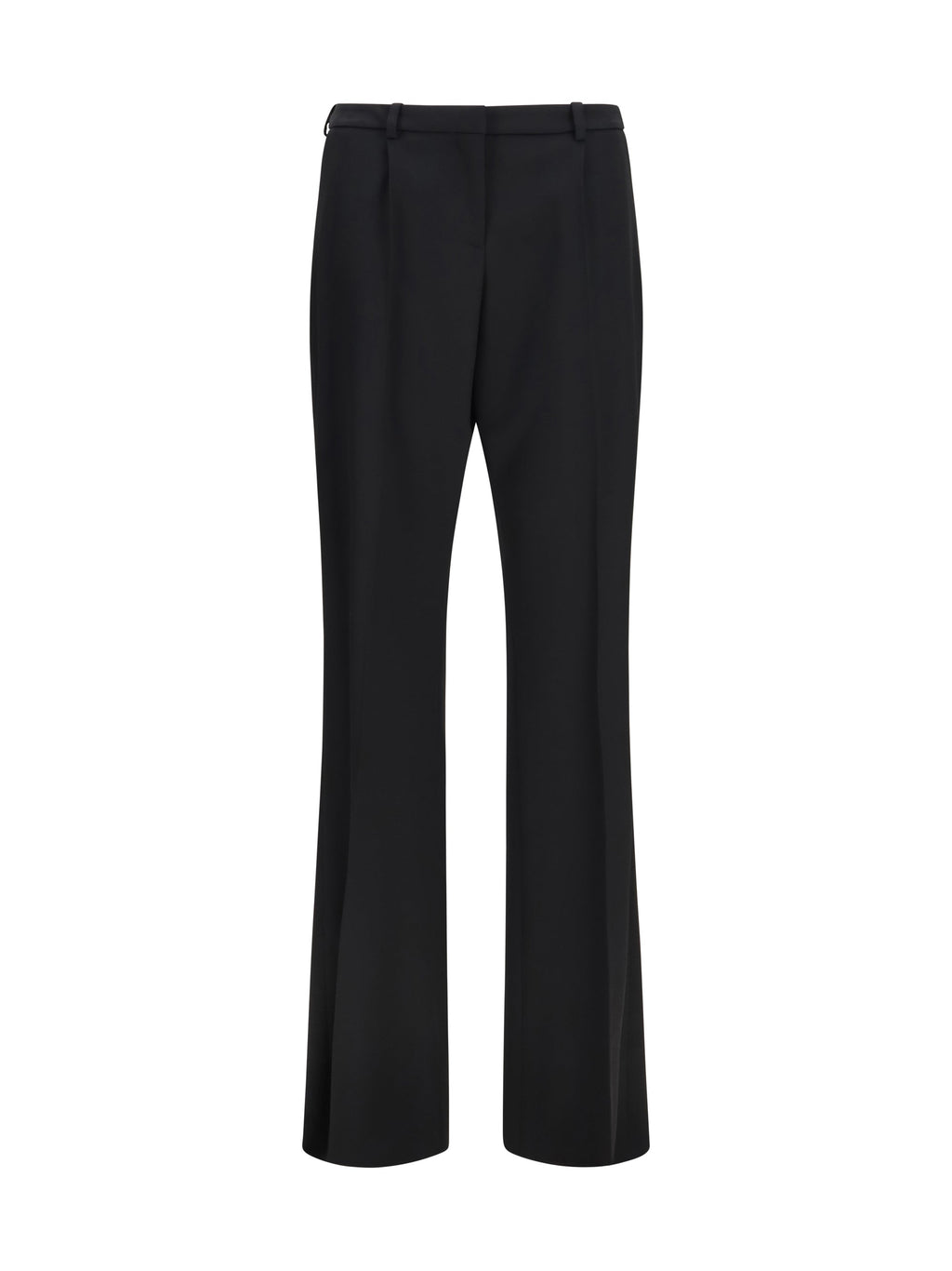 Balenciaga Women Slim-Fit Tailored Pants In Stretch Wool Twill