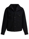 Balenciaga Standing Jacket Black Women