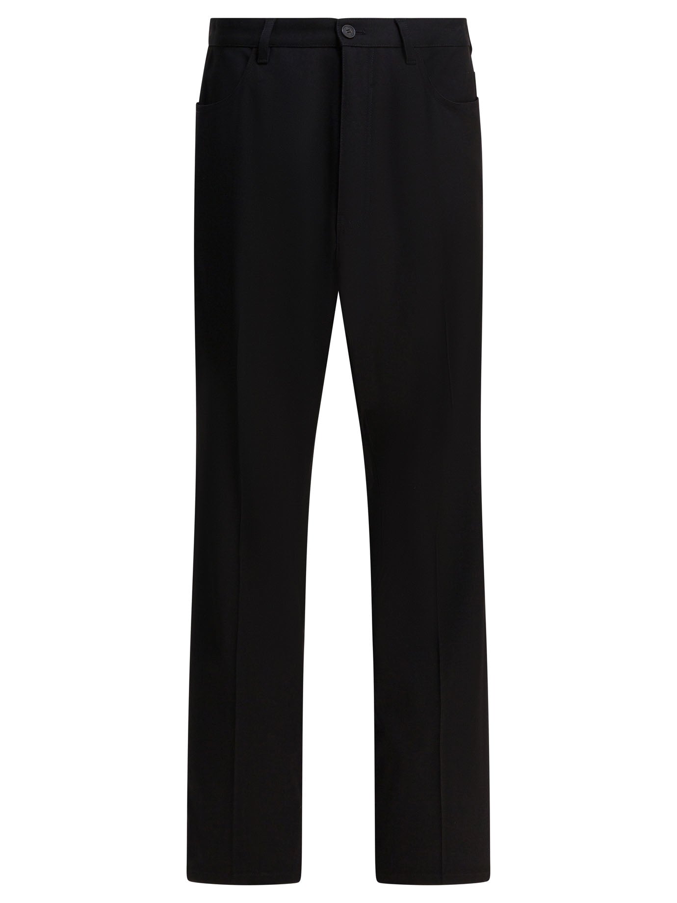Balenciaga Wool Tailored Pants Black Men