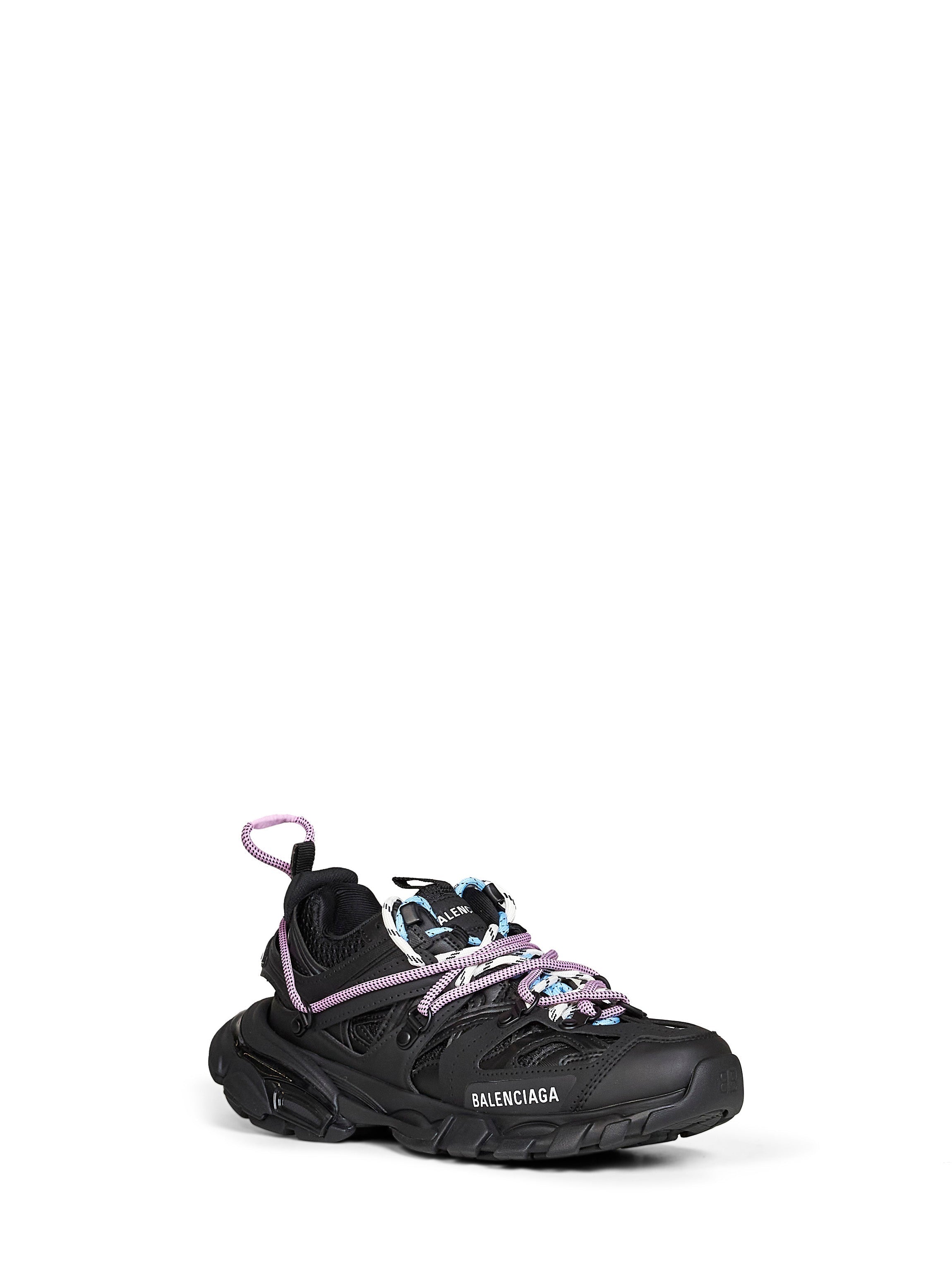 Balenciaga Women Black Track Trail Laces Sneakers
