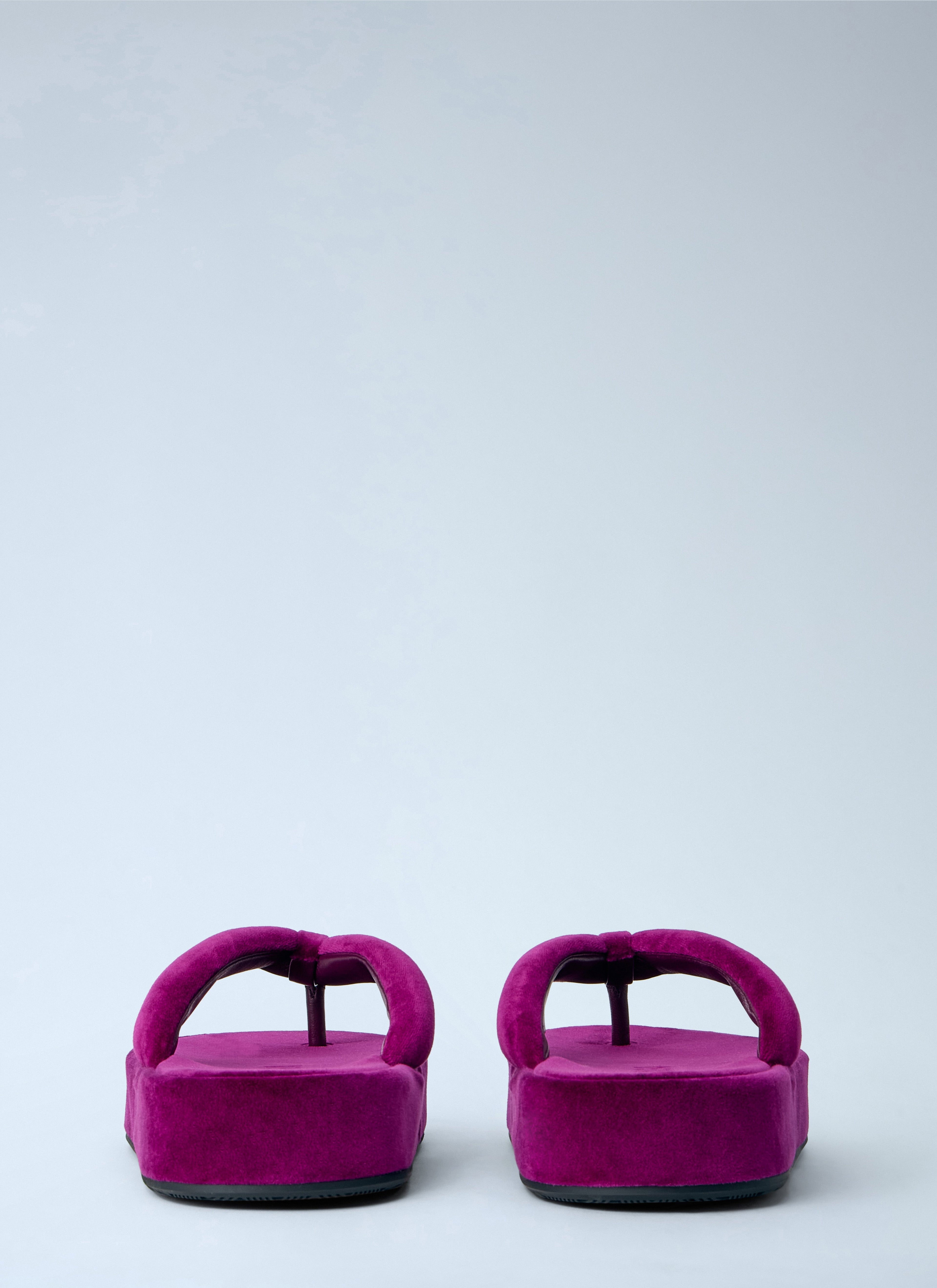 Balenciaga Women Jet Lag Thong-Strap Sandals