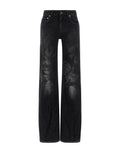 Balenciaga Black Wide Leg Jeans