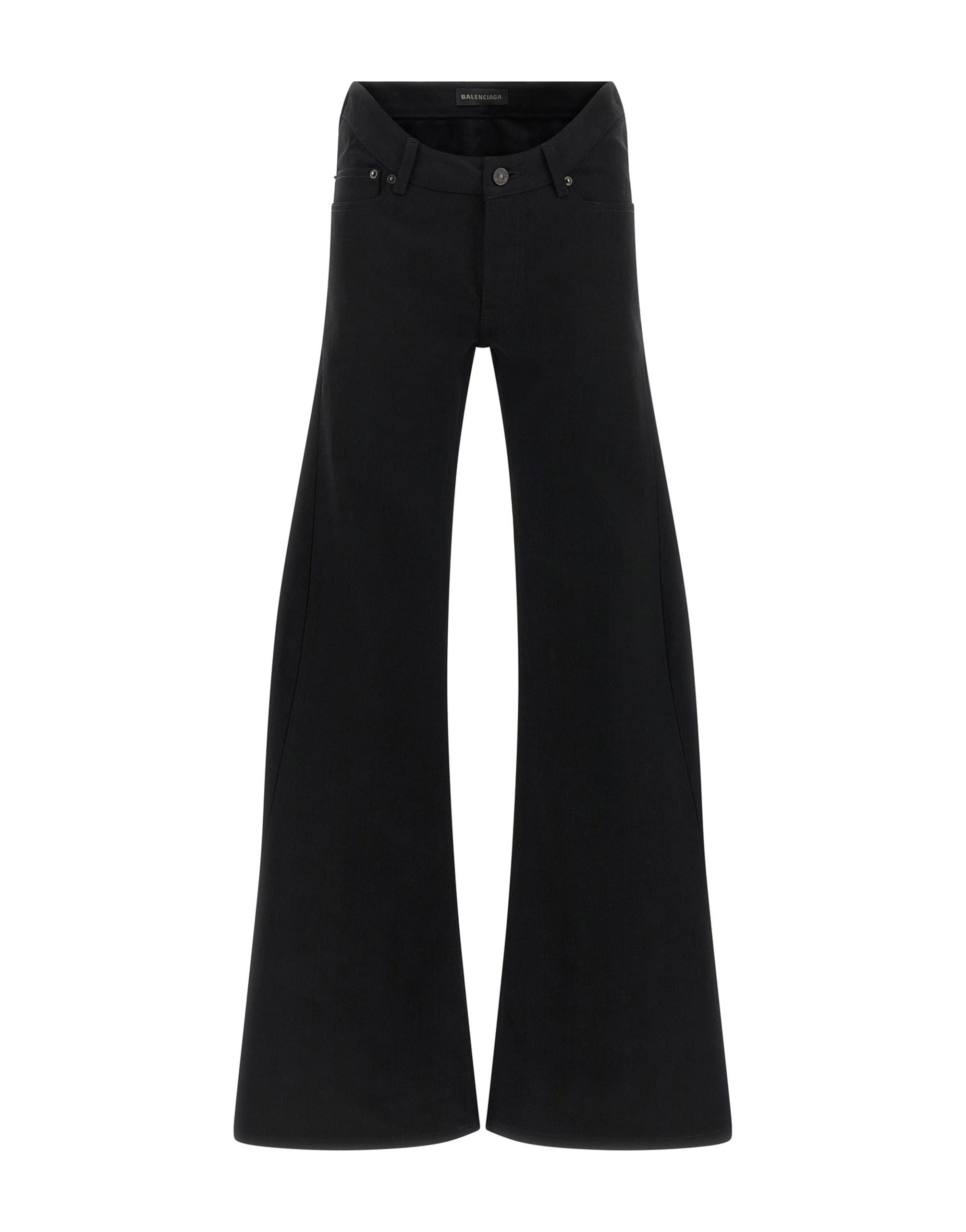 Balenciaga Curved Waist Flared Jeans