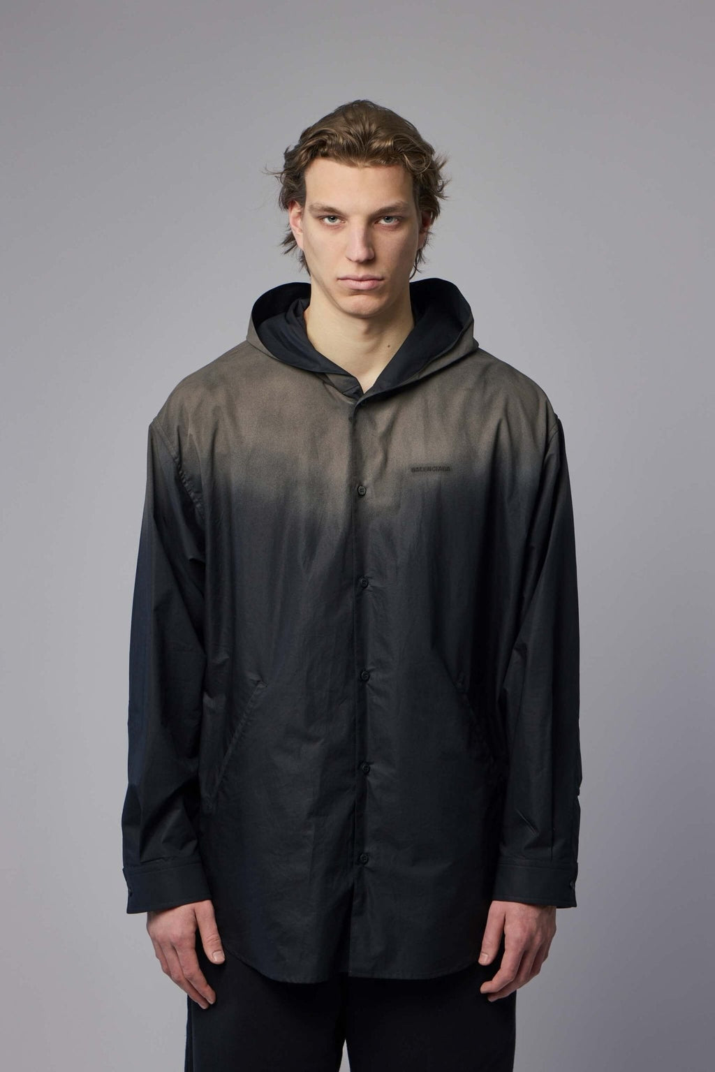Hooded Oversized Shirt