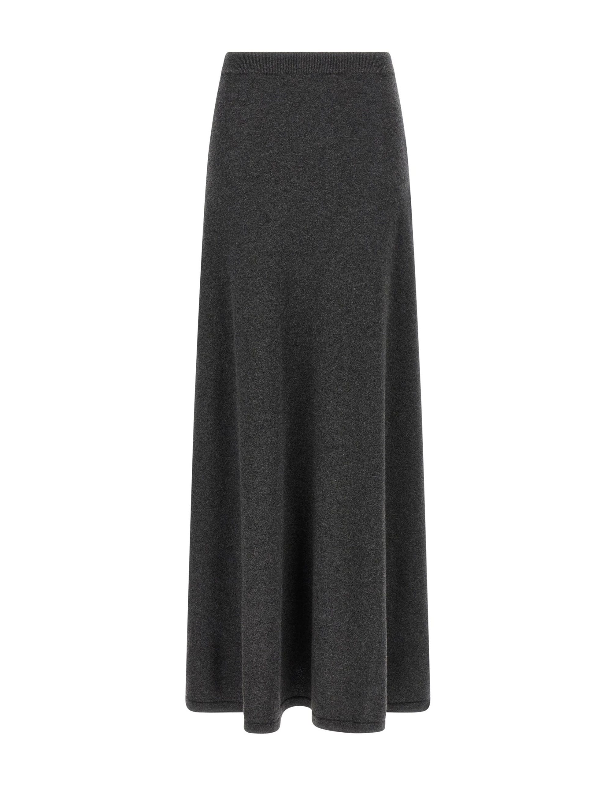 Balenciaga Maxi Wool Skirt