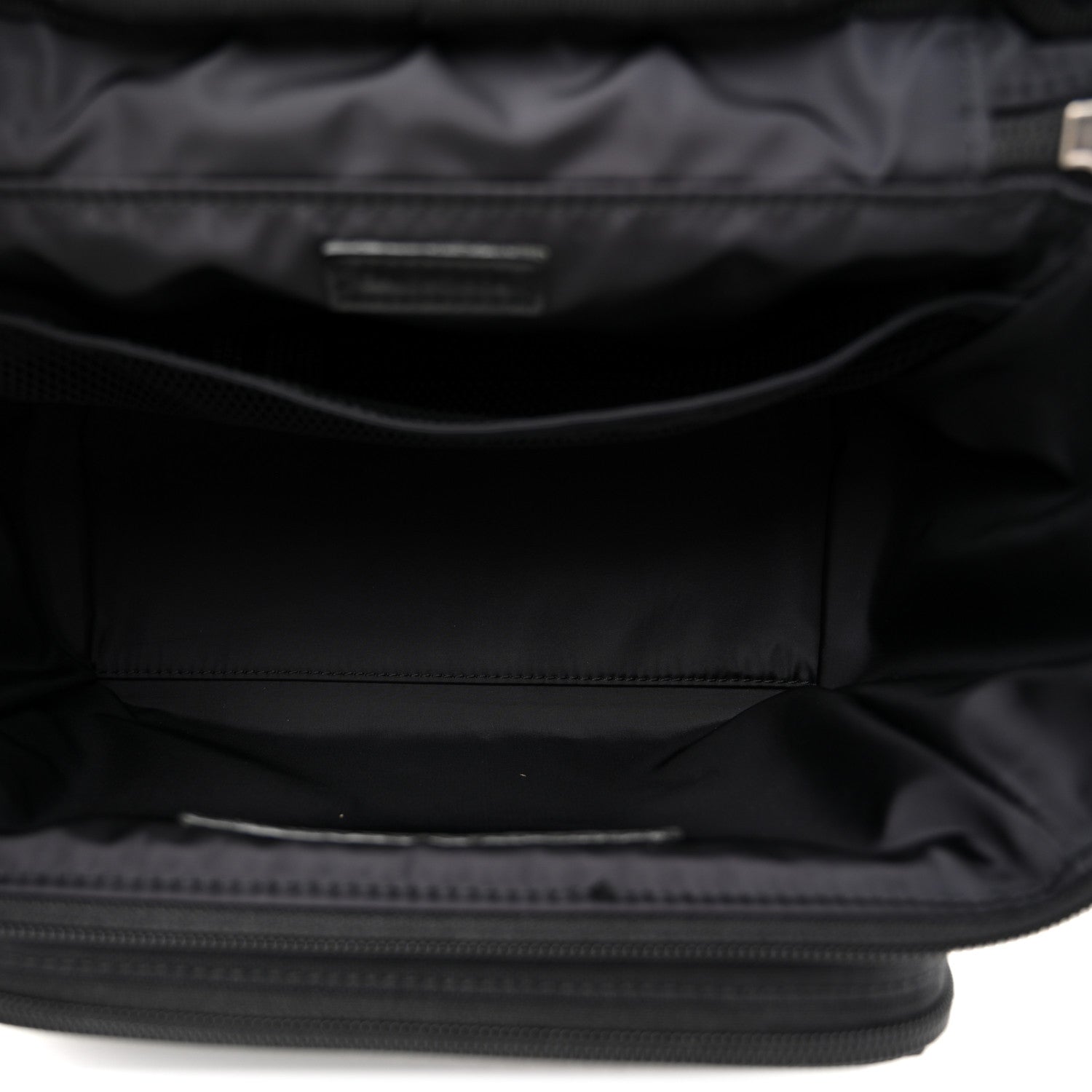 Nylon Logo Sport Camera Bag Black