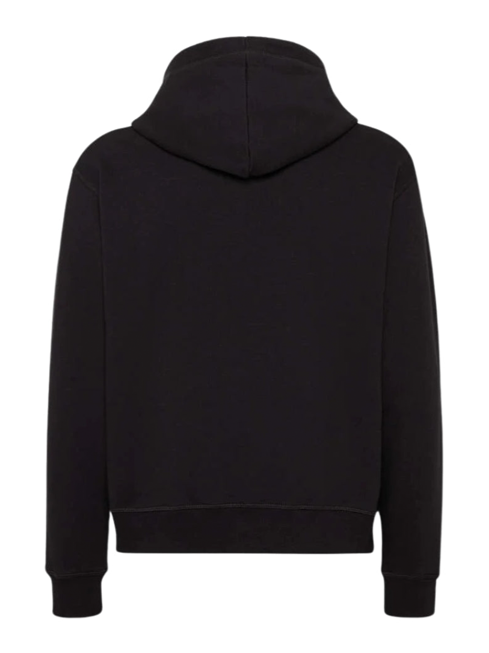 Dsquared2 Maple Leaf Patch Logo Cool Fit Black Hoodie