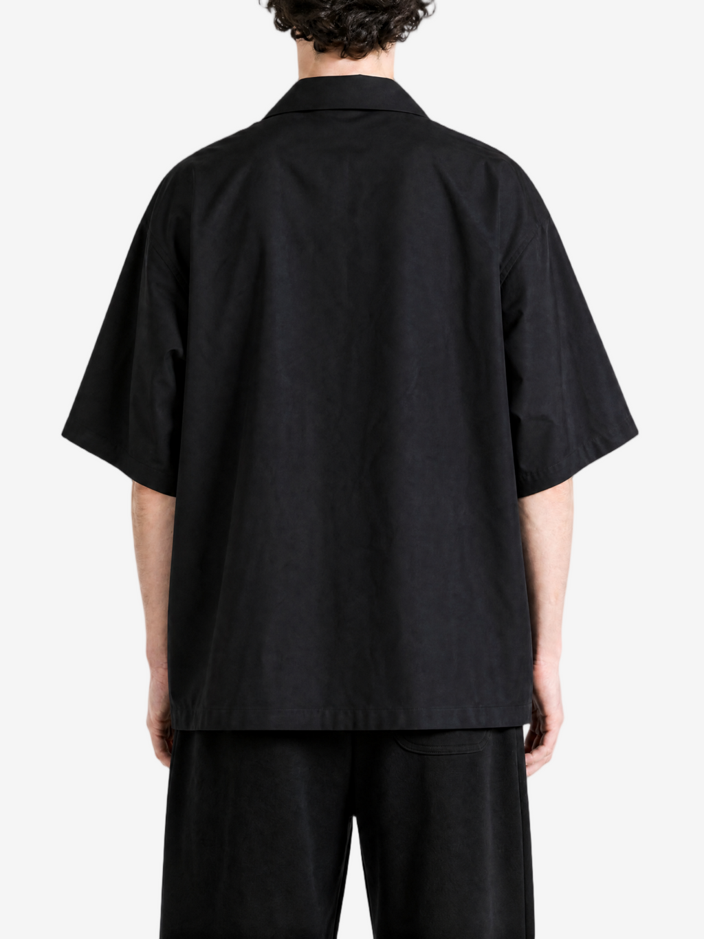 BALENCIAGA - Men Printed S/S Bowling Shirt