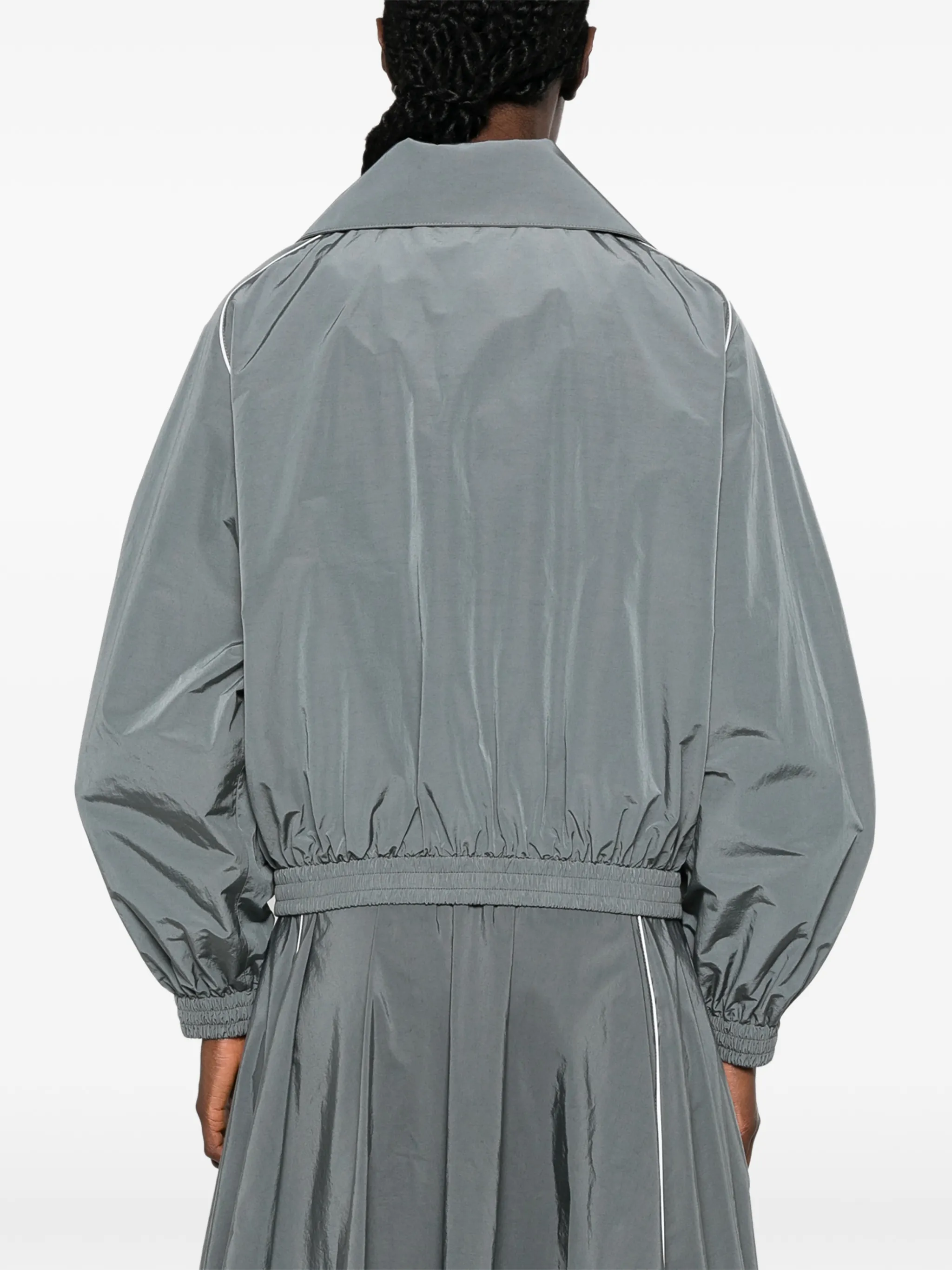 BALENCIAGA - Women High Collar Tracksuit Jacket