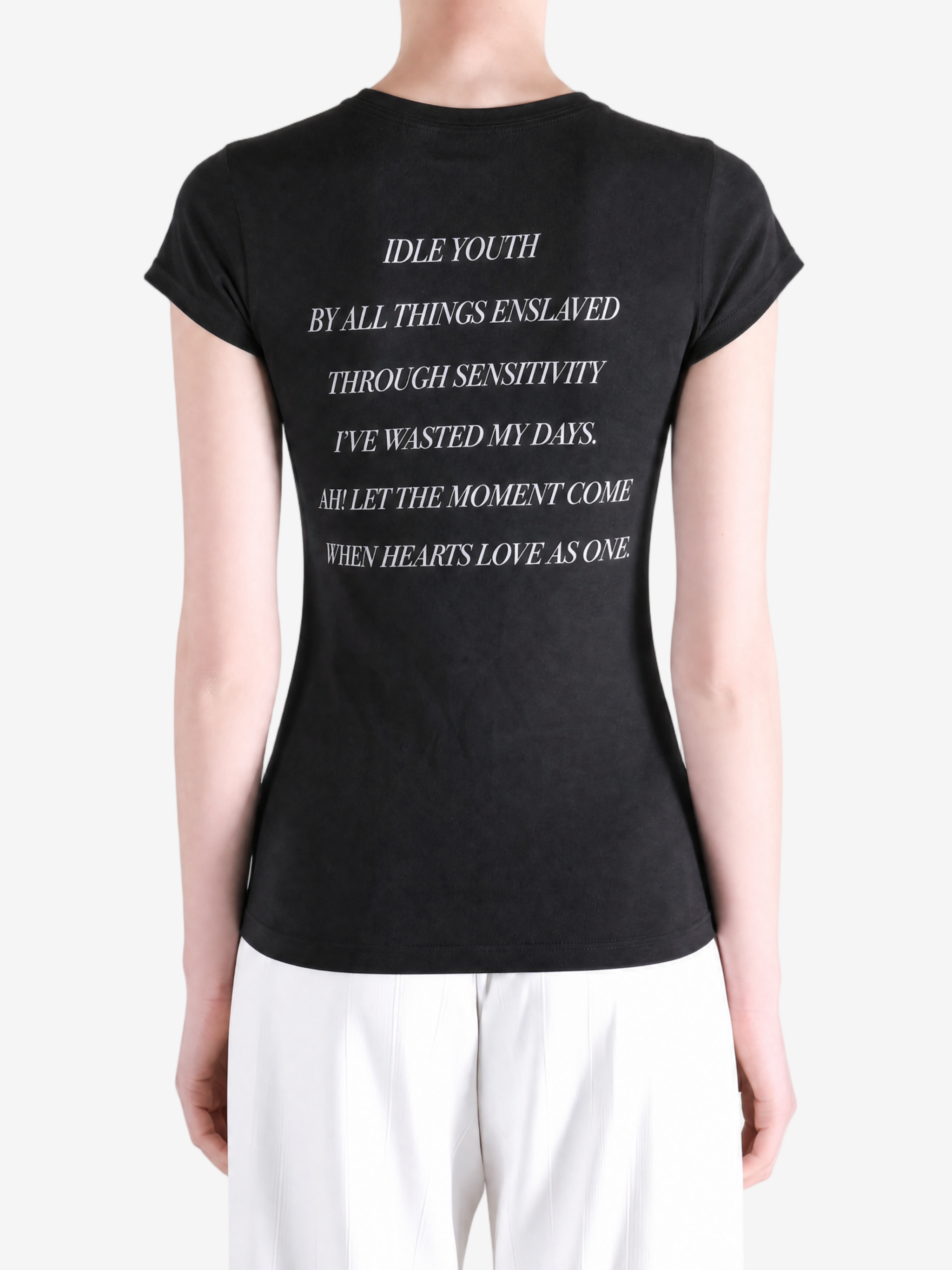BALENCIAGA - Women Small Fit T-Shirt