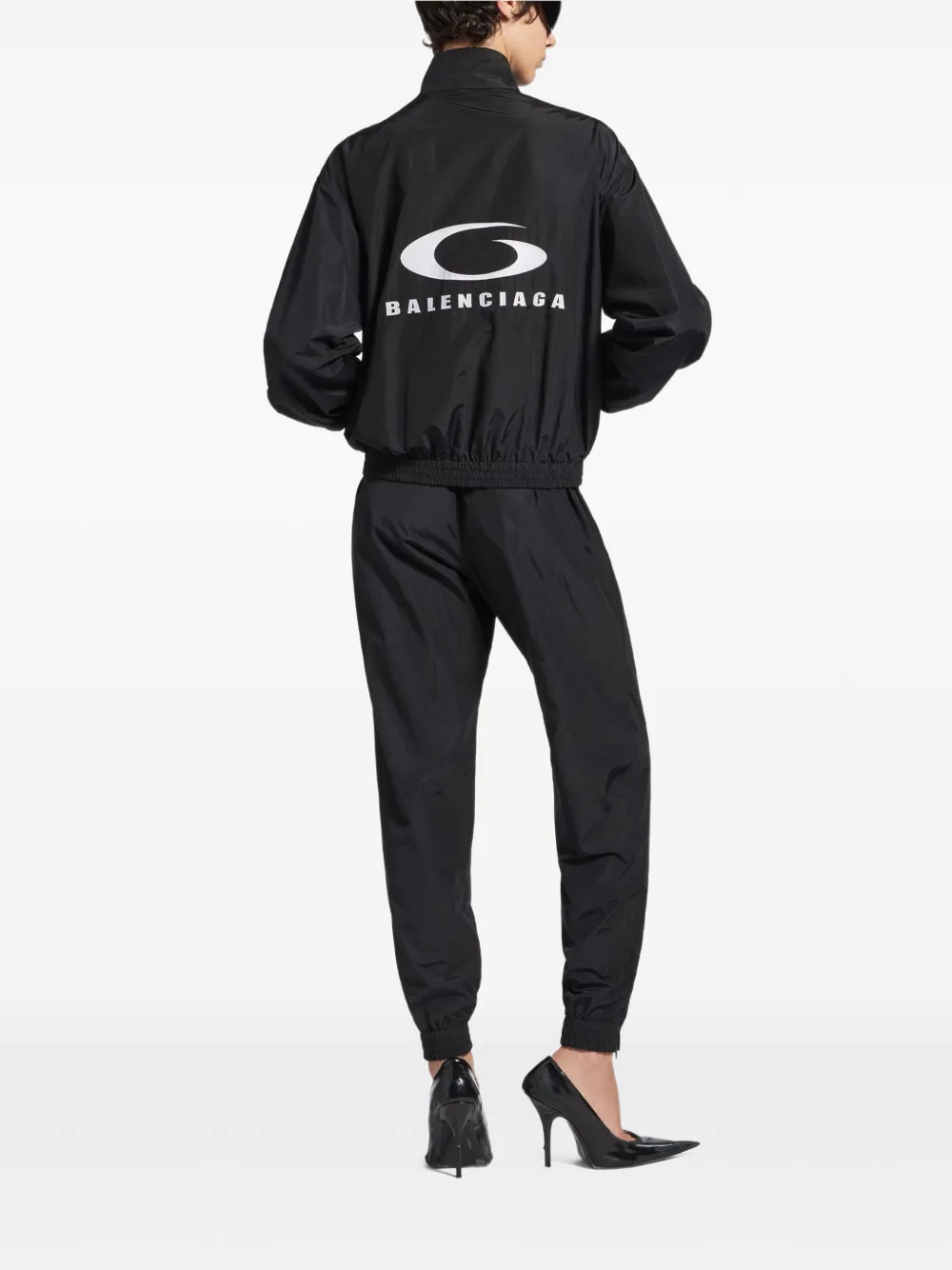 BALENCIAGA - Women Tracksuit Stand Up Collar Jacket