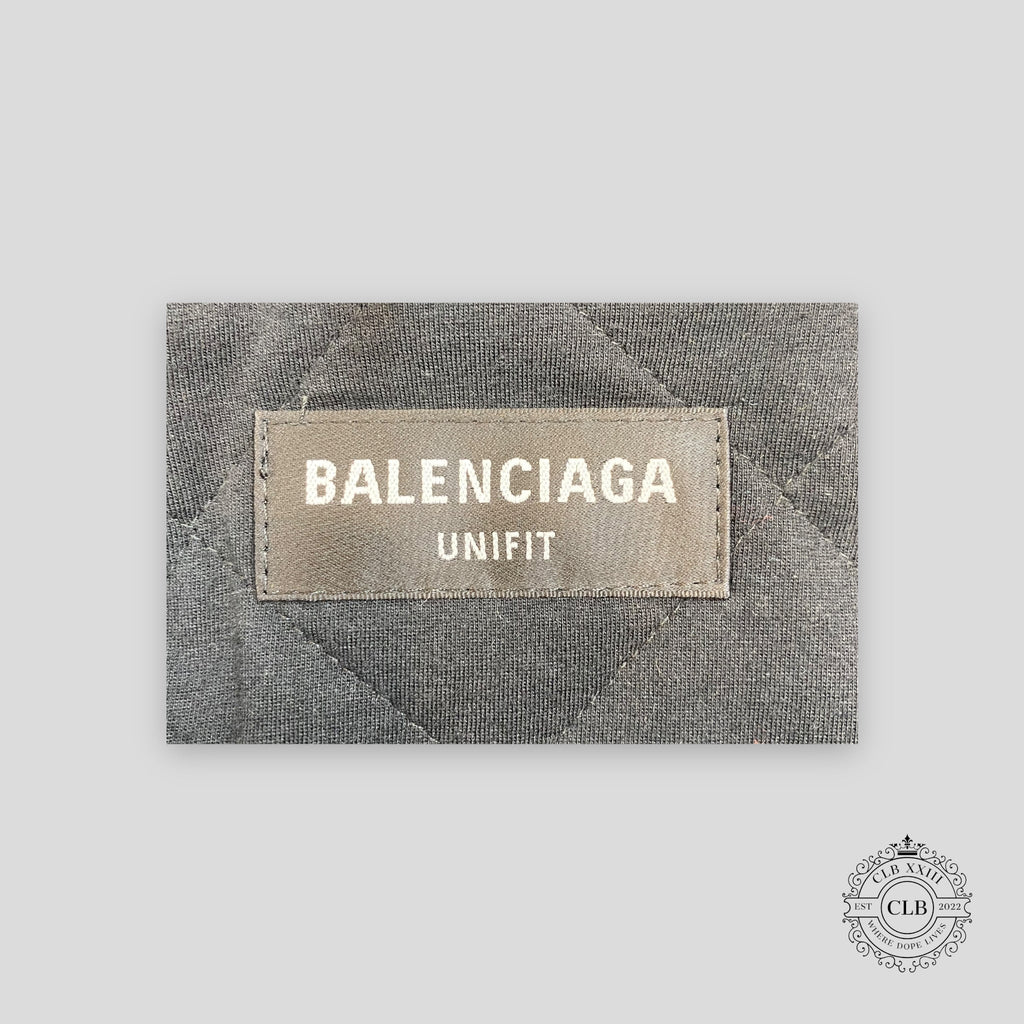BALENCIAGA BLEACHED PLAID HOODED FLANNEL - BLUE Men Shirt