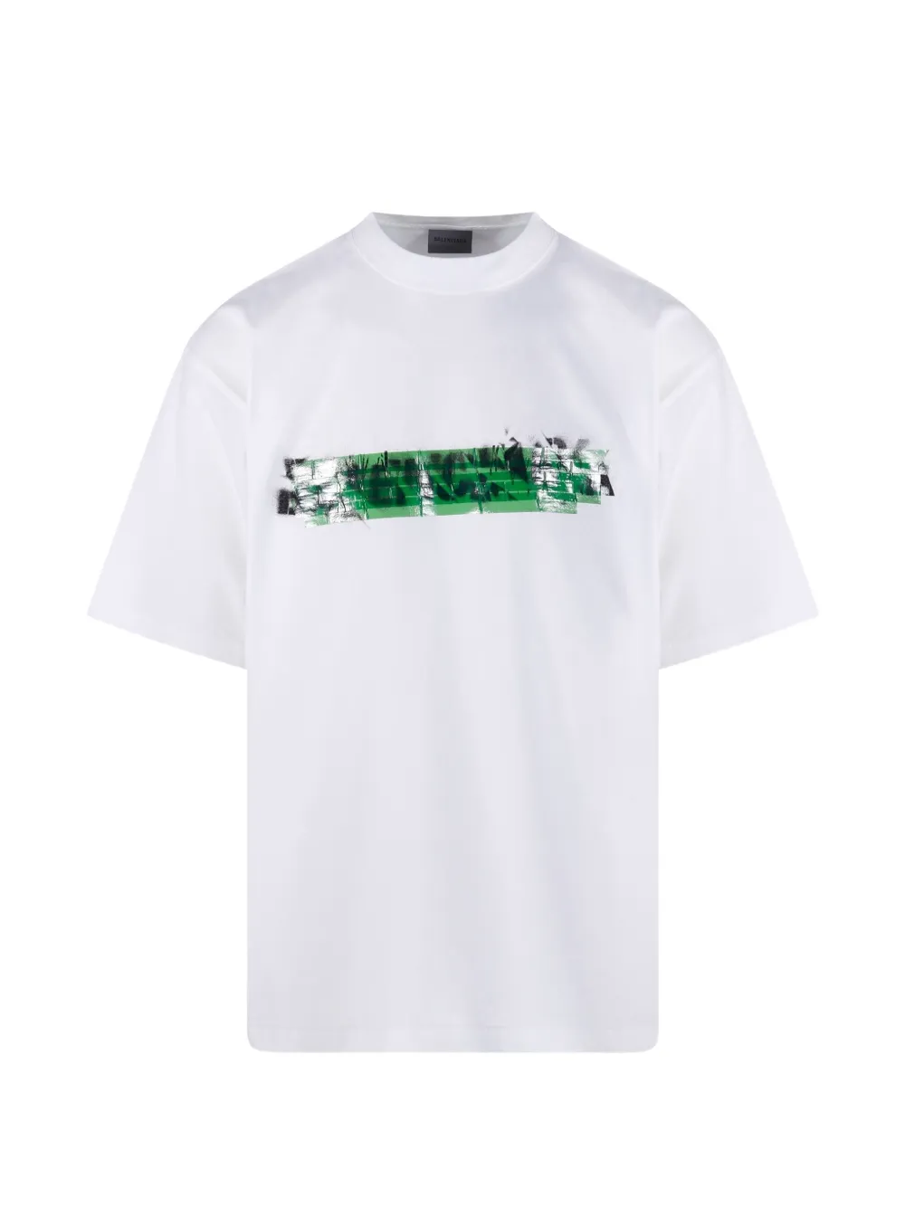 BALENCIAGA - Men Messy Spray Medium Fit T-Shirt