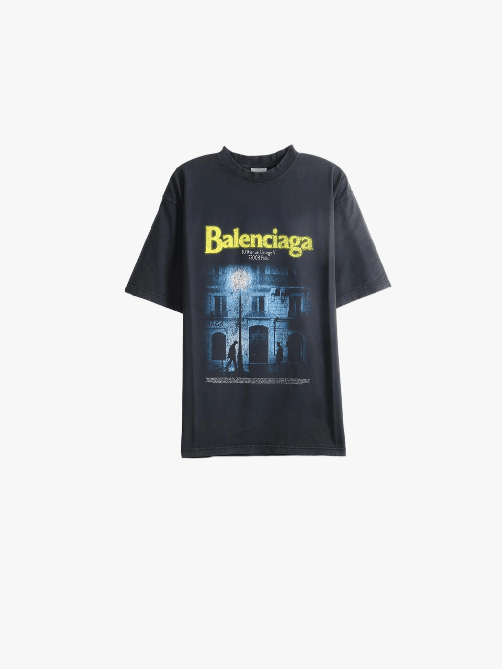 BALENCIAGA - Men The Address Medium Fit T-Shirt
