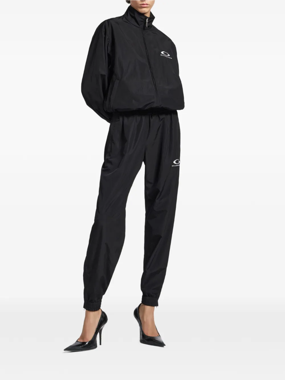 BALENCIAGA - Women Tracksuit Stand Up Collar Jacket