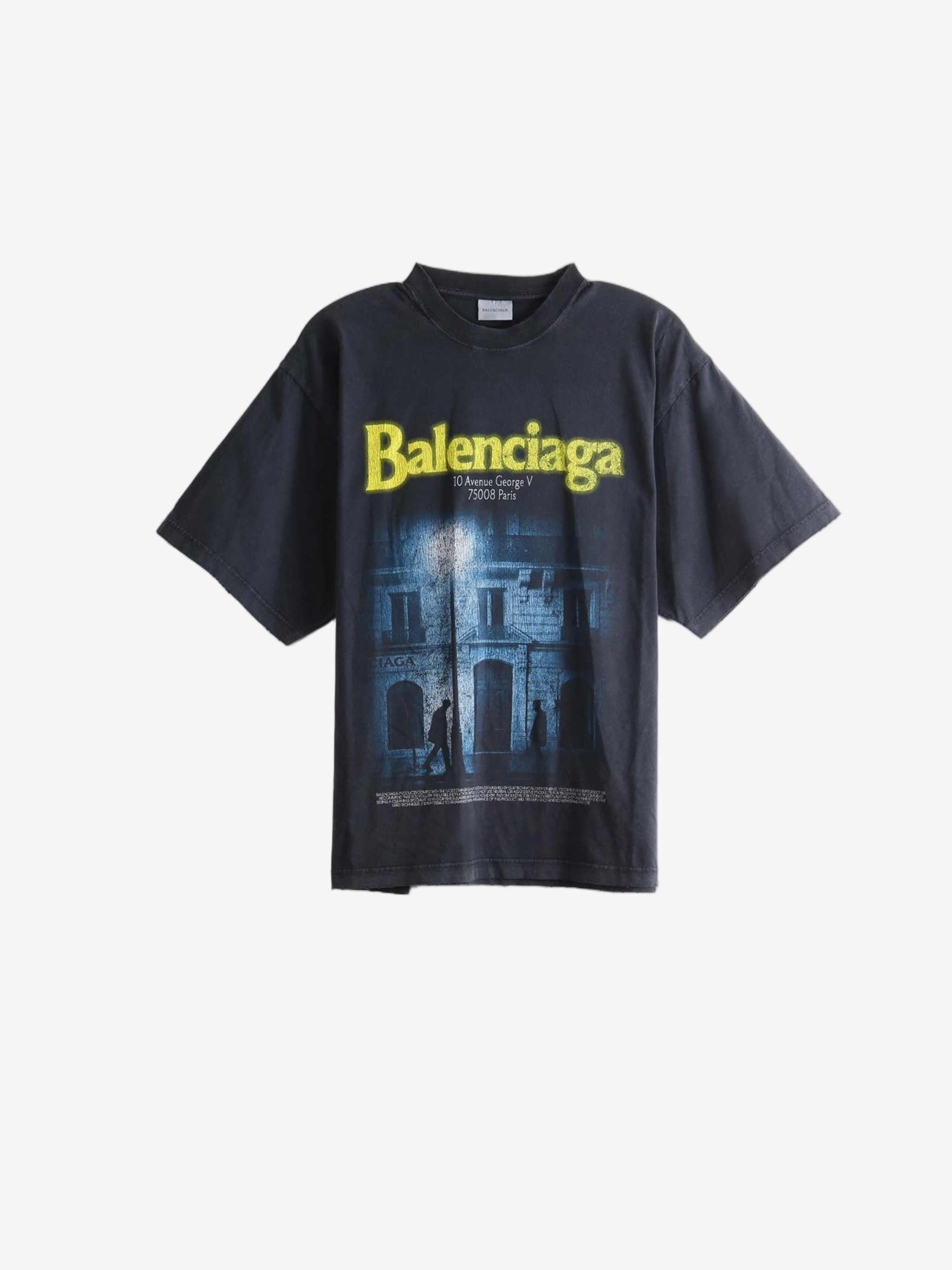 BALENCIAGA - Women Oversized Graphic Print T-Shirt